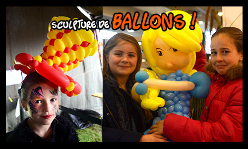 sculpture ballon fee clochette