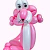 panthere rose sculpture ballon