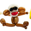 sculpture ballon singe