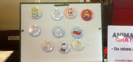 anniversaire badge