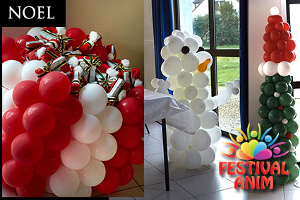 deco ballon noel