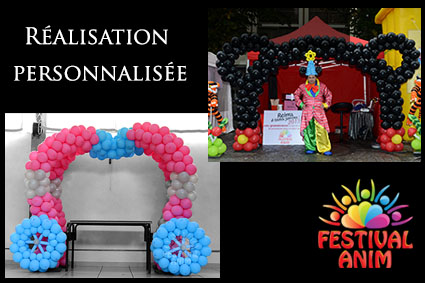 carosse ballon decoration