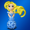 sculpture ballon la reine des neiges frozen