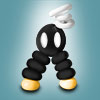 sculpture ballon bombe mario