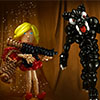 sculpture ballon chaperon rouge loup garou