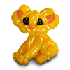 sculpture ballon chat