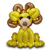 sculpture ballon lion